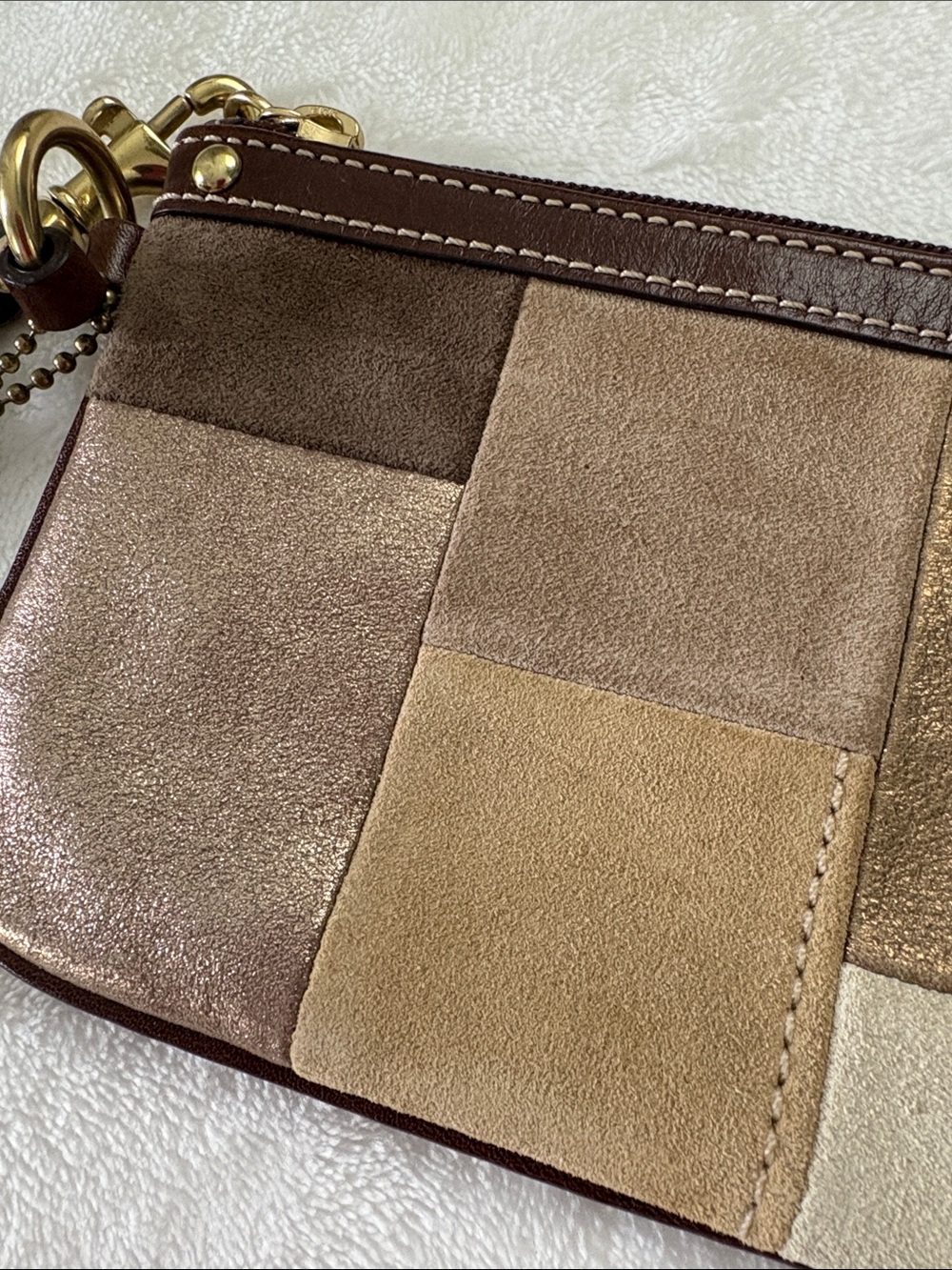 Coach Patchwork Wristlet - Picture 6 of 14